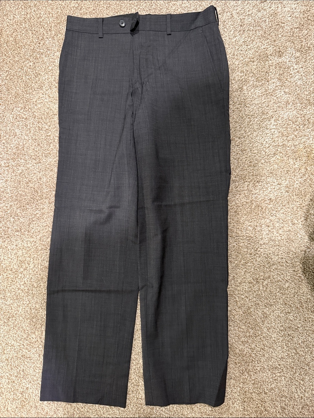 Bar 3 Men's Classic Dress Pants in Dark Charcoal